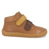 G2130360 19 barefoot detske kotnikove boty froddo first step brown 2