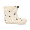 BG401050 9410 barefoot detske gumaky bundgaard ivory dino 2
