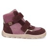 45336 436 barefoot detske kotnikove boty develab soft md ct snkr 2velcro wr burgundy 2