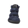 43013 633 barefoot detske kotnikove boty develab midcut sneak velc leather ex 43061 navy suede 3