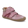 41063 479 barefoot detske kotnikove boty develab sneaker 2 velcro leather old pink 1