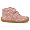 46036 479 barefoot detske kotnikove boty develab midcut shoe 2 velcr leather old pink 2