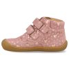 46036 479 barefoot detske kotnikove boty develab midcut shoe 2 velcr leather old pink 4