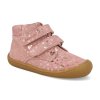 46036 479 barefoot detske kotnikove boty develab midcut shoe 2 velcr leather old pink 1