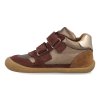41065 439 barefoot detske kotnikove boty develab sneaker 2 velcro leather burgundy 4