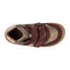 41065 439 barefoot detske kotnikove boty develab sneaker 2 velcro leather burgundy 6