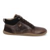 43079 727 barefoot panske kotnikove boty develab mid cut sneaker laces wr brown 2