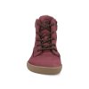 45329 434 barefoot detske zimni boty develab mid boot laces wr burgundy 3