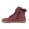 45329 434 barefoot detske zimni boty develab mid boot laces wr burgundy 4