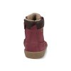 45329 434 barefoot detske zimni boty develab mid boot laces wr burgundy 5