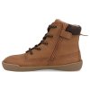 45329 757 barefoot detske kotnikove boty develab mid boot laces wr cognac 4
