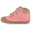 09M004.127 610 barefoot detske zimni boty koel ava leather wool pink 4