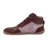 43050 439 barefoot damske kotnikove boty develab mid cut snkr laces wr burgundy 4