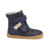 64129 1400 barefoot detske zimni boty bisgaard timo tex navy 2