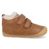 24113 1300 barefoot detske zimni boty bisgaard carter lamb cognac 2