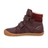 07T053.102 260 barefoot detske zimni boty koel demil tex wool bordo 4