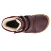 07T053.102 260 barefoot detske zimni boty koel demil tex wool bordo 6