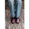 barefoot cizmy maverick bordeaux premium leather 8