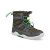 AEPY AMGN barefoot detske zimni boty xero shoes alpine pull on youth army green 1