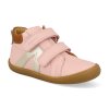 45113 472 barefoot detske tenisky develab firststep sneaker 2velcro old pink nappa 1