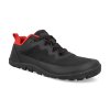 FR2127 barefoot kotnikove boty freet connect 4 black red 1