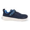J65PDB CF44D barefoot detske tenisky geox j foot run navy azure 2