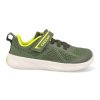 J65PDB C0914 barefoot detske tenisky geox j foot run military lime 2