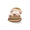 CB.RUF1 4245 barefoot detske sandaly tip toey joey ruffle candy cream 3