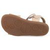 CB.RUF1 4245 barefoot detske sandaly tip toey joey ruffle candy cream 7
