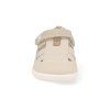 262341 B103 barefoot detske sandaly garvalin pique beige 3