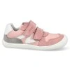 45301 453 barefoot detske tenisky develab firststep sneaker 2velcro pink suede 2