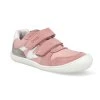 45301 453 barefoot detske tenisky develab firststep sneaker 2velcro pink suede 1