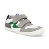 45301 893 barefoot detske tenisky develab firststep sneaker 2velcro grey combi suede 1
