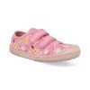 07M059.50P 610 barefoot detske platenky koel dud ii textile pink 1