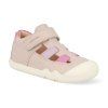 B5563A C0175 barefoot detske sandaly geox b steppieup ivory pink 1