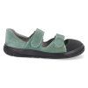 1160 0144 35 barefoot detske sandaly jonap b21 svetle zelene 2
