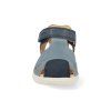 B656PC C0916 barefoot detske sandaly geox b steppieup navy ochreyellow 2 3
