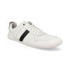 43101 122 barefoot panske tenisky develab men low cut sneaker laces white nappa 1
