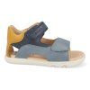 B656PB C0916 barefoot detske sandaly geox b steppieup navy ochreyellow 2