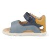 B656PB C0916 barefoot detske sandaly geox b steppieup navy ochreyellow 4