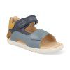 B656PB C0916 barefoot detske sandaly geox b steppieup navy ochreyellow 1