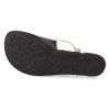 SHPN092BLW barefoot sandaly shapen twiggy w black white 7