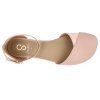 SHPN006RS barefoot sandaly shapen poppy n rose 6