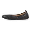 T4367 CER barefoot damske baleriny ok bare noe cerne 4
