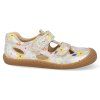 06M015.011 900 barefoot detske sandaly koel bep prints silver 2