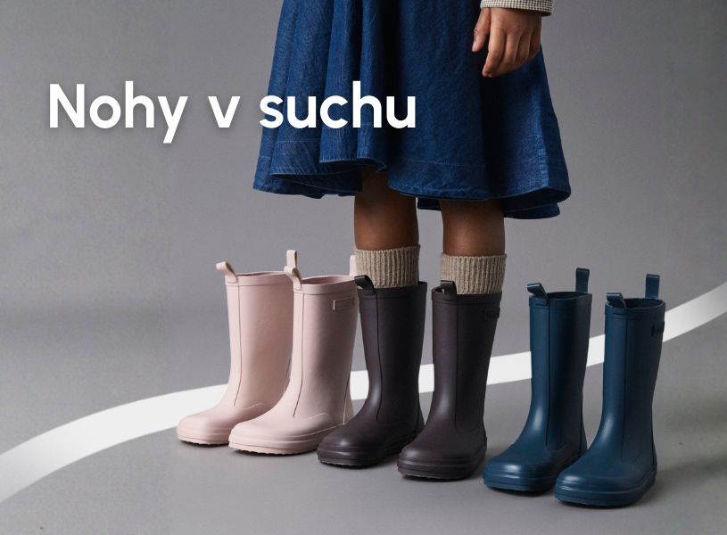Blíží se bahna! Tyhle dětské barefoot boty se nikdy nevzdávají