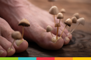 Plíseň na nohou a mykóza