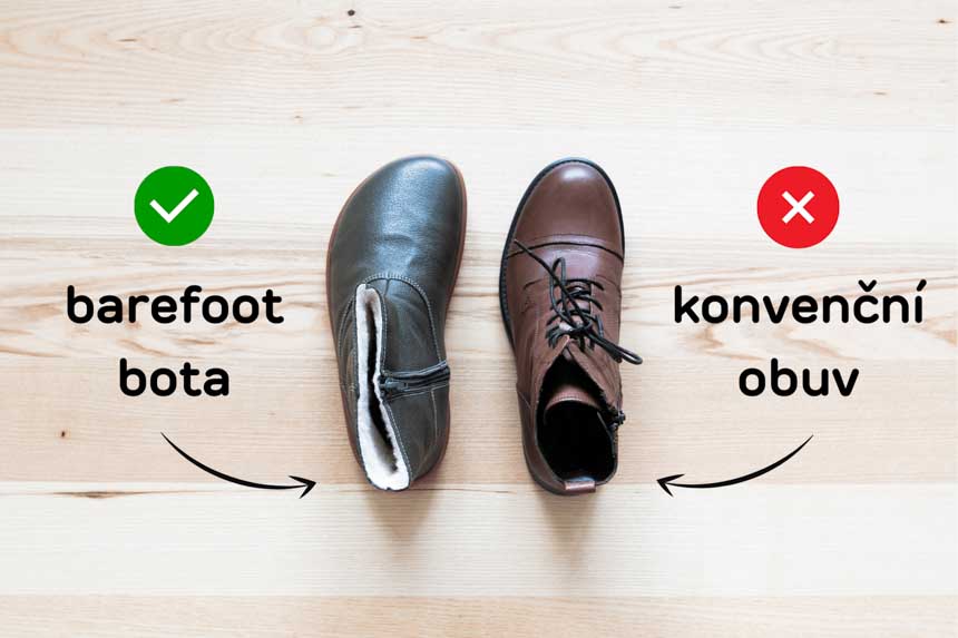 Jak poznat barefoot boty?