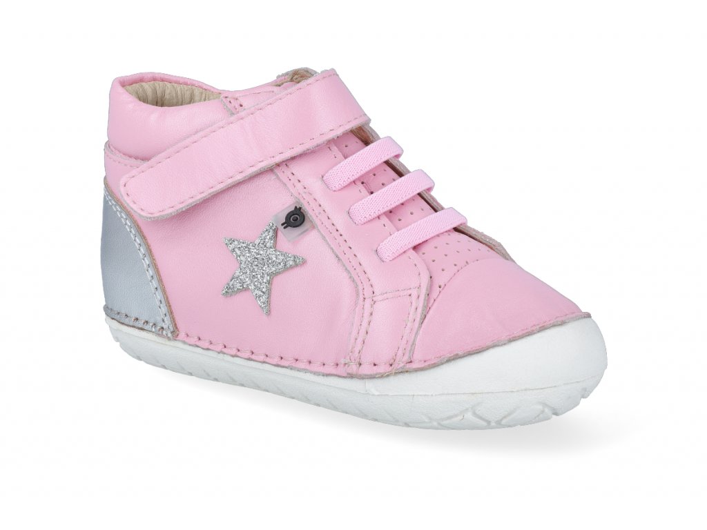 barefoot tenisky oldsoles champster pave pearlised pink 2