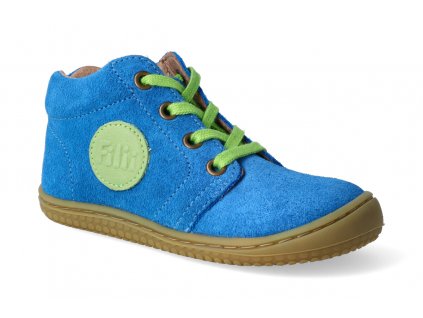 barefoot kotnikova obuv gecko electric blue m 3